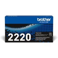 Brother TN-2220 toner cartridge box, black and blue design with large white "2220" text.