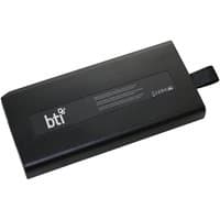 Black BTI 56Wh 6-cell battery for DELL Latitude, rectangular with label and pull tab.