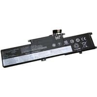 Black BTI 01AV482 45Wh 3-cell battery with white text and connector for Lenovo Yoga L380 L390.
