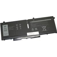 Black BTI 07KRV 58Wh 4-cell battery for Dell Precision Latitude with label and connector port.
