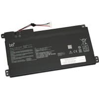 Black BTI 42Wh 3-cell battery for Asus Vivobook, rectangular with connector wires and printed specifications.