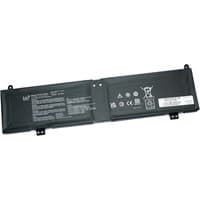 Black BTI 90Wh 4-cell battery with white text and symbols, compatible with Asus ROG STRIX and ZEPHYRUS models.