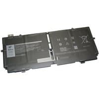 Black BTI 0FDRT 51Wh 4-cell battery for DELL XPS 13, rectangular with label and connector on the side.