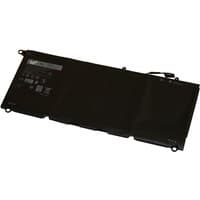 Black BTI 0PW23Y 60Wh 4-cell battery for Dell Latitude XPS 13 9360, rectangular with connector cable.