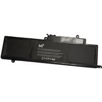 Black BTI 0WF28 43Wh 3-cell battery for Dell Inspiron, rectangular shape with connector and printed specifications.
