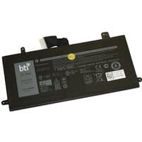 Black BTI 0X16TW 31.5Wh 3-cell battery for Latitude 5285 5290 with connector cable and printed labels.