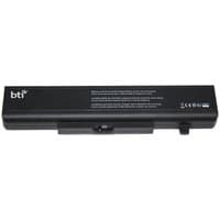 Black BTI 48Wh 6-cell battery with white text, compatible with Lenovo Thinkpad E430-E545 series.