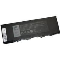 Black BTI 4-cell battery for LATITUDE 7204, rectangular with label and connector ports on one side.