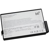 Black BTI 9-cell battery with white label and text, compatible with GETAC X500 V100 V200 B300 S400, 99.8Wh capacity.