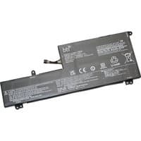 Black BTI 6-cell battery for Lenovo Yoga 720-15IKB, featuring white text and connector cable.
