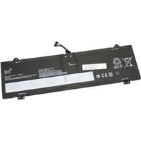 Black BTI 71Wh 4-cell battery for Lenovo Yoga 7-14, rectangular with connector cable and white label detailing.