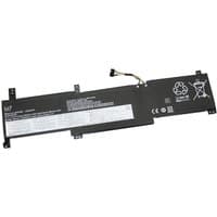 Black BTI 45Wh 3-cell battery for Lenovo Ideapad 3, rectangular with connector cable and white text labels.