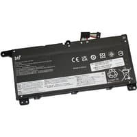 Black BTI 45Wh 3-cell battery for Lenovo ThinkBook, rectangular with white label and connector wires.