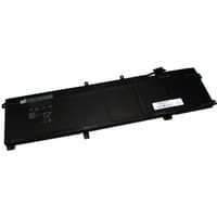 Black rectangular BTI 91Wh 6-cell battery for Dell laptops with label and connector tabs.
