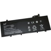 Black BTI 3 cell lithium battery for ThinkPad T480S with white text and symbols, 11.52V 4947mAh 57Wh.