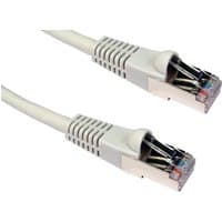 Grey Cables Direct 1.5m Cat6A SF/UTP networking cable with metal shielded connectors and snagless boots.