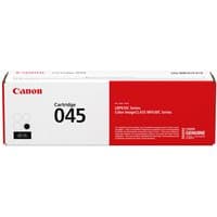 Canon 045 toner cartridge in red and white box with black text and Canon logo.