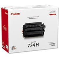 Canon CRG-724H black toner cartridge in white box with red accents and Canon logo.