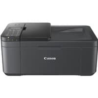 Black Canon PIXMA TR4755i inkjet printer with flatbed scanner and control panel on top left.