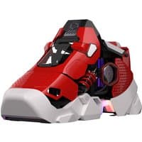 Cooler Master Sneaker X Red, White 850 W PSU shaped like a sneaker with red, white panels and black accents.