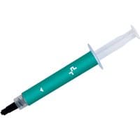 Green DeepCool Z5 thermal paste syringe with white plunger and black nozzle, 3g capacity.