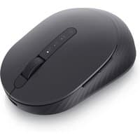 Graphite black Dell Pro Premium Compact Mouse MS7421W with sleek design and central scroll wheel.