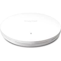White DrayTek VigorAP 962C wireless access point, round design, with PoE support and subtle branding on top.