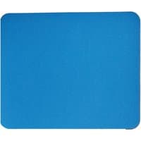 Blue Fellowes 29700 mouse pad with a smooth rectangular surface and rounded corners.