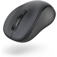 Black Hama Canosa V2 ambidextrous Bluetooth mouse with scroll wheel and 1600 DPI optical sensor.