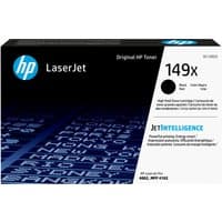 Black HP 149X LaserJet toner cartridge box with blue HP logo and JetIntelligence branding.