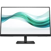 HP Series 3 Pro 21.5 inch FHD Monitor with slim black bezels, rectangular stand, and wave graphic on screen