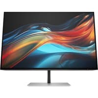 HP Series 7 Pro 24 inch WUXGA monitor with slim bezels, USB-C port, and sleek silver stand.