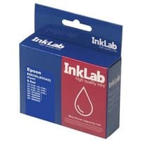 InkLab E603XLC printer ink refill in blue and red box with droplet icon and compatibility details.