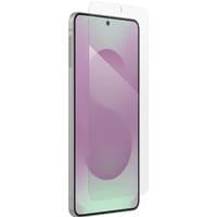 Clear Zagg InvisibleShield Glass Elite screen protector for Galaxy S25 Edge, showcasing edge-to-edge coverage.