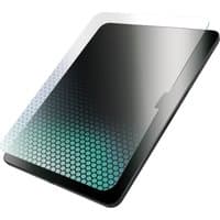 InvisibleShield Glass XTR4 screen protector for iPad 10.9-inch, clear with hexagonal pattern and curved edges.