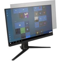 Kensington anti-glare blue light filter for 24" monitor, transparent screen overlay with black edges.
