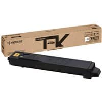 Black KYOCERA TK-8115K toner cartridge with rectangular shape and branded cardboard packaging.
