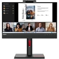 Lenovo ThinkCentre Gen 5 Tiny-in-One 22 IPS Full HD Touchscreen Monitor with slim black bezel and adjustable stand