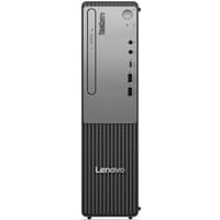 Black Lenovo ThinkCentre neo 30s Gen 5 SFF PC with vertical front panel, USB ports, and power button on top.