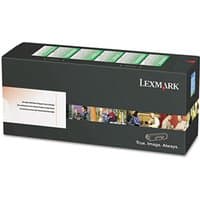 Lexmark 24B6843 magenta toner kit, black box with colorful images and Lexmark branding, 30K pages capacity.