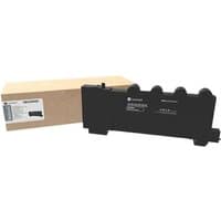 Black Lexmark 78C0W00 toner collector with rectangular shape, next to a brown cardboard box.