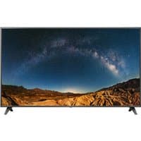 43” LG 4K UHD Smart Commercial LED TV with slim black bezel, displaying a vivid desert landscape under a starry sky.