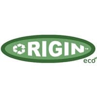 Black rectangular Dell Latitude 4 Cell 63WHR battery by Origin Storage with visible connectors and branding.