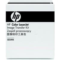 White HP CE249A Transfer Kit box with black and gray text, HP logo on top.