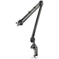 Black R�DE PS-1 professional studio microphone boom arm with adjustable joints and desk clamp.