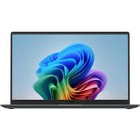 Samsung Galaxy Book5 laptop, grey, 15.6" Full HD display, slim design, UK keyboard layout, Windows 11 Pro.