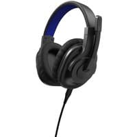Black uRage SoundZ 200 V2 gaming headset with cushioned ear cups, headband, and USB Type-A cable.