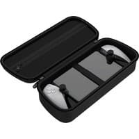 Black Venom VS5020 hardshell case for Sony portable game console, zippered with interior compartments and controller slots.