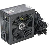 Black VIDA AA-650-YY 650W power supply unit with 24-pin ATX connector and cooling fan.