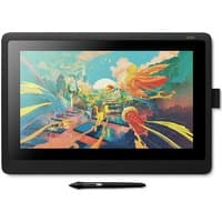 Wacom Cintiq 16 graphic tablet, black, 344.16x193.59 mm, vibrant display, stylus pen included.